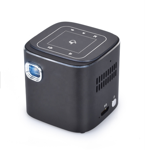 Factory S12 Portable Mini Cube Projector 1080p Battery Wireless Android & WiFi Smartphone Pocket for Travel