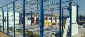 Q235 lớp ánh sáng đúc sẵn xây dựng kết cấu thép nhà với Hàn Cắt Uốn dịch vụ - Product Image 6