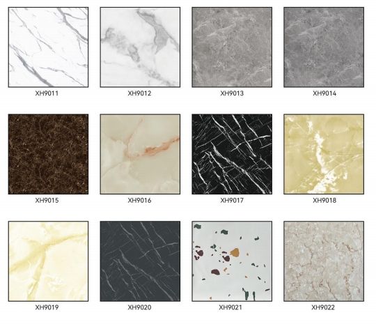 Serie con motivo in pietra