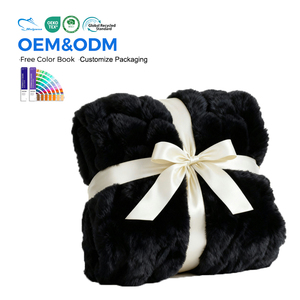 High Quality Gift Polyester Sofa Bedding Living Room Warm Soft Modern Solid <strong>Thick</strong> Striped Flannel Fleece <strong>Blanket</strong> for <strong>Winter</strong> - Product Image 4
