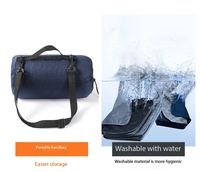 Tapis de pique-nique portable pliable imperméable durable léger en velours, couverture de camping extérieure épaisse et chaude, anti-humidité
