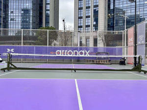 Arronax Verzinktes Rohr <span class=keywords><strong>Pickleball</strong></span>-Netz 22 Fuß Reguläre Größe Hochbelastbare Pfosten Turnier Indoor Outdoor Courts Training Erwachsene - Product Image 3