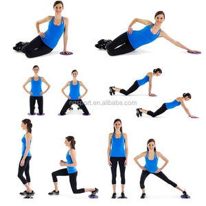 NQ SPORTS Logo personnalisé Push-Up Floors Sliders Core Sliders Exercise Workout Training Exercise Sliding Gym Pilates Gliders - Product Image 5