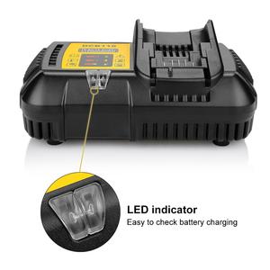 <span class=keywords><strong>Chargeur</strong></span> 4.5A 10.8 à 20 V <span class=keywords><strong>Chargeur</strong></span> De Batterie pour <span class=keywords><strong>Dewalt</strong></span> Batterie <span class=keywords><strong>DCB105</strong></span> DCB201 DCB204 - Product Image 2