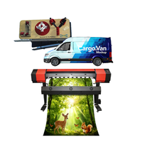 Impresora Profesional de Inyección de Tinta para Vinilo y Adhesivos, Plotter Eco Solvente de 1.6/1.9/3.2M con Cabezal I3200 Xp600