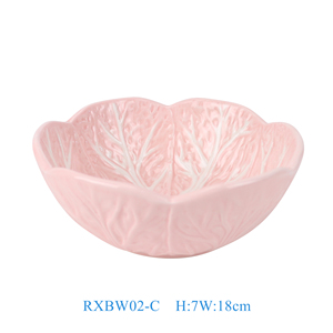 RXBW02-A-B-C-E bol en céramique à motif <span class=keywords><strong>bok</strong></span> choy vert et blanc de haute qualité en stock pour la cuisine de cadeaux de fête de mariage - Product Image 5