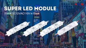 Modules LED de haute qualité en stock, étanches, DC12V 0.72W 2835 SMD avec lentille, DC12V 2 LED, DC12V 3 LED 1W, 3 LED 110V 220V - Product Image 5