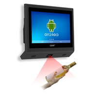 Sistema POS con Pantalla Táctil de 11.6 Pulgadas y Doble Sistema Operativo, Escáner de Código de Barras Integrado, Pantalla Inteligente para Tiendas Minoristas y Supermercados