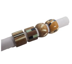 Anillo para servilletas hecho a mano de resina de madera Natural, anillo para la mejor calidad, diseño de lujo, venta directa de fábrica - Product Image 5