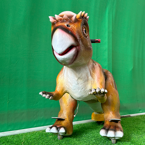 Dinosaur Park Electric Mechanical Dinosaur Rides Car para <span class=keywords><strong>Parque</strong></span> de Atracciones - Product Image 4
