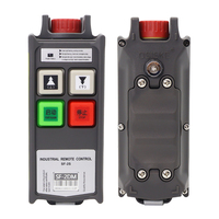 Control Remoto Inalámbrico para Grúa de 2 Botones Personalizable, Doble Velocidad (Rápida y Lenta), con Bloqueo, Interruptor Inalámbrico de Larga Distancia