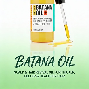 OEM/ODM Golden Batana Oil | Aceite orgánico para el crecimiento del cabello Dr. Sebi de Honduras para un cabello más completo, más grueso y más saludable | 4 oz - Product Image 2