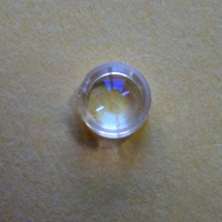 Lentille de collimateur laser en acrylique de 7 mm de diamètre pour diode laser