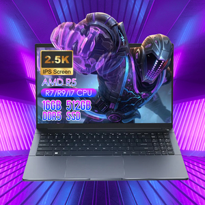 Computadora Portátil para Juegos Vtex Negra Especializada para Juegos, 15.6 Pulgadas, Amd R7 R9, Alto Rendimiento, 2.5K, Computadora Portátil para Juegos - Product Image 1