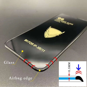 Protection d'écran en verre trempé anti-choc 9H avec bord airbag mat anti-traces de doigts pour Huawei Nova 7i - Product Image 6