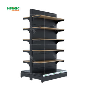 Estantes de exhibición de supermercado de servicio pesado de doble cara de nuevo diseño para publicidad de aperitivos y estanterías de exhibición de tiendas de comestibles - Product Image 6