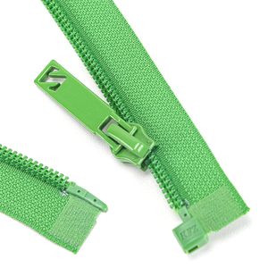 3#5#8#10# Durable Plain Colorful Open Tail Zip Jacket Down Pouch Custom Coil <strong>Nylon</strong> <strong>Zipper</strong> for Clothes - Product Image 4