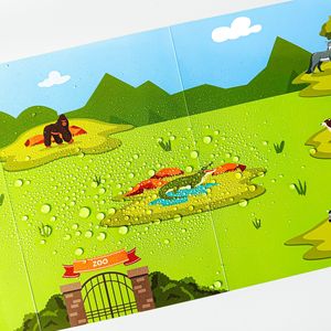 Libro di Adesivi per l'Apprendimento Prescolare, Adesivi <span class=keywords><strong>Fai</strong></span>-<span class=keywords><strong>da</strong></span>-<span class=keywords><strong>Te</strong></span> per Bambini, Giocattoli per l'Interazione e l'Amicizia, Impermeabili e Riutilizzabili - Product Image 5