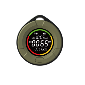 Détecteur <span class=keywords><strong>de</strong></span> <span class=keywords><strong>monoxyde</strong></span> <span class=keywords><strong>de</strong></span> <span class=keywords><strong>carbone</strong></span> portable 3-en-1 PROTMEX PTH-10D+ avec écran LCD, plage 0-1000ppm, alarmes sonores et lumineuses, surveillance via application intelligente - Product Image 1