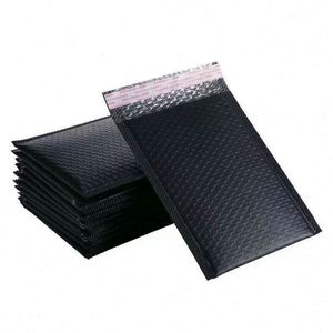 Enveloppes matelassées en polybulle biodégradables écologiques avec logo personnalisé imprimé, sacs en plastique pour cosmétiques et parfums - Product Image 1