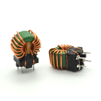 Inducteur toroïdal à noyau de ferrite MnZn bobiné sur mesure, haute puissance, haute intensité, conforme RoHS, pour usage automobile dans les convertisseurs