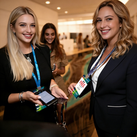 Tarjeta de Identificación de PVC con Chip NFC NTAG213, Personalizada de Fábrica, para Eventos, Membresía VIP, Control de Acceso