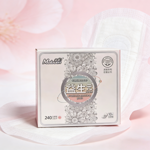 Al por Mayor <span class=keywords><strong>de</strong></span> Fábrica, Toallas Sanitarias Diarias <span class=keywords><strong>de</strong></span> <span class=keywords><strong>la</strong></span> Serie Probiótica con Textura <span class=keywords><strong>de</strong></span> Terciopelo |   Material Suave <span class=keywords><strong>de</strong></span> Lujo |   240 mm - Product Image 2