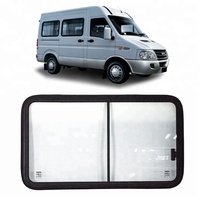 Mini bus de passagers avec lumière de fenêtre coulissante prêt pour les propriétaires de RV