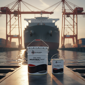 Peinture <span class=keywords><strong>polyuréthane</strong></span> 2K haute brillance, revêtement anti-corrosion pour métal et acier - Product Image 1