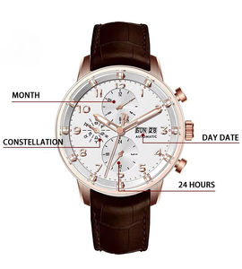 Relojes Mecánicos de Moda para Hombre, Reloj de Pulsera Automático de Negocios, Reloj de Diseñador Luminoso de Acero Inoxidable, Relojes para Hombre - Product Image 2