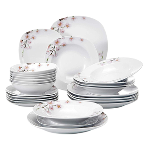 Juego <span class=keywords><strong>de</strong></span> <span class=keywords><strong>Vajilla</strong></span> Moderno <span class=keywords><strong>de</strong></span> <span class=keywords><strong>Porcelana</strong></span> Ecológica <span class=keywords><strong>de</strong></span> <span class=keywords><strong>24</strong></span> <span class=keywords><strong>Piezas</strong></span> para 6 Personas, para Hoteles y Regalos Empresariales - Product Image 3