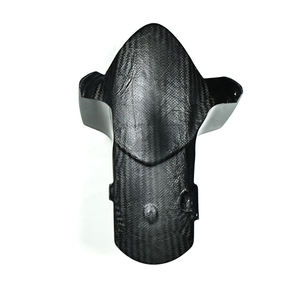 Guardabarros Delantero de Fibra de Carbono Seca 3K ZHONGHONG para Yamaha MT09 2024-2026, Superficie Brillante/Mate, Preperforado, Reemplazo Directo del Guardabarros OEM - Product Image 6