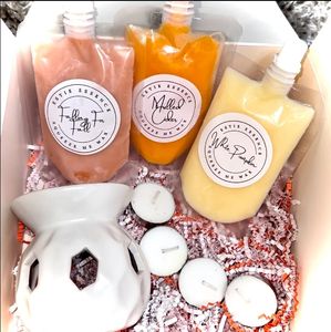 Cera de Soja LANJO en Barra, Alta Fragancia, Ecológica, Hecha a Mano, Mezclable para Aromas Personalizados, Cera para Otoño e Invierno - Product Image 1