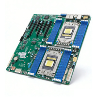 H12DSI-N6 Soket Ganda SP3 Slot DIMM DDR4 3200MHz PCIe 4.0 SATA3 E ATX Motherboard Desktop untuk Seri amd Epyc 7002/7003