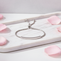 Bracelet Jonc en Acier Inoxydable Plaqué Or de Haute Qualité, Gravure Laser, Tendance Simple, pour Couples, Idéal Cadeau