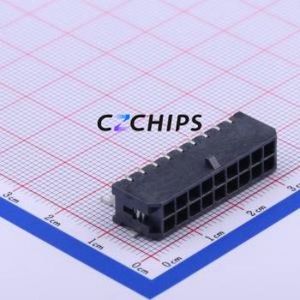 X3025WRS-2x09D-LPSW Wire-to-Board Pin Header SMD,P=3mm,Horizontal Mount Connector 2x9P 3mm Horizontal Mount 18P - Product Image 1