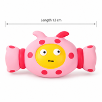 Natuurrubber piepende puppy speelgoed dieren fruit bloemen hondenspeelgoed collectie