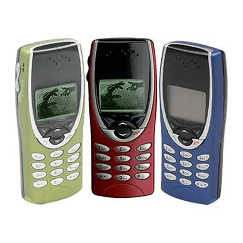 עבור 8210 טלפונים ניידים סמארטפון 2G Dual Band GSM 900 1800 GPRS קלאסי טלפון סלולרי פשוט