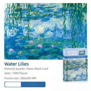 <span class=keywords><strong>Puzzle</strong></span> de dessin animé personnalisé OEM de 1000 pièces avec magnifiques illustrations pour adultes, en carton gris, échantillons gratuits disponibles - Product Image 1