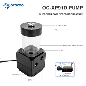 OCOCOO 2025 pompe de refroidissement par eau informatisée contrôle de vitesse PWM ultra-silencieux nouveau support pour les boîtiers d'ordinateur modèle OC-XP91D-65-S - Product Image 3