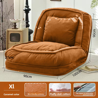 Chaise longue réglable lit pour chambre à coucher chien humain maison pliante balcon énorme viral simple Tatami chaise longue canapé