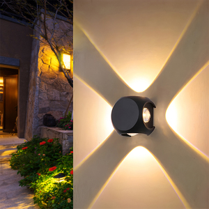 Chất lượng cao ngoài trời lên xuống tường ánh sáng lên xuống sân thượng trang trí ánh sáng đèn ngoài trời tường ánh sáng đèn IP65 - Product Image 3