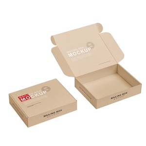 Boîte d'emballage avion biodégradable et recyclable pour vêtements, foulards, serviettes, papeterie, articles créatifs, savons faits main, livres - Product Image 2