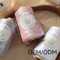 Shiny Shiny Core-Spun Yarn, Hand-Woven Yarn Suitable for Knitting Bags, Storage Bo