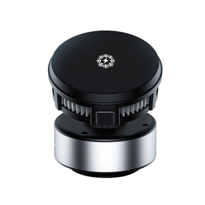 Support de téléphone mobile <span class=keywords><strong>universel</strong></span> à adsorption par aspiration rotatif à 360 degrés, ventilateur de refroidissement magnétique, <span class=keywords><strong>chargeur</strong></span> de voiture sans fil ignifuge - Product Image 2