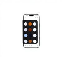 Lentille Polarisée pour iPhone 12-17 Pro Pro Max – Outil de Vérification d'Authenticité et de Test d'Écran Original