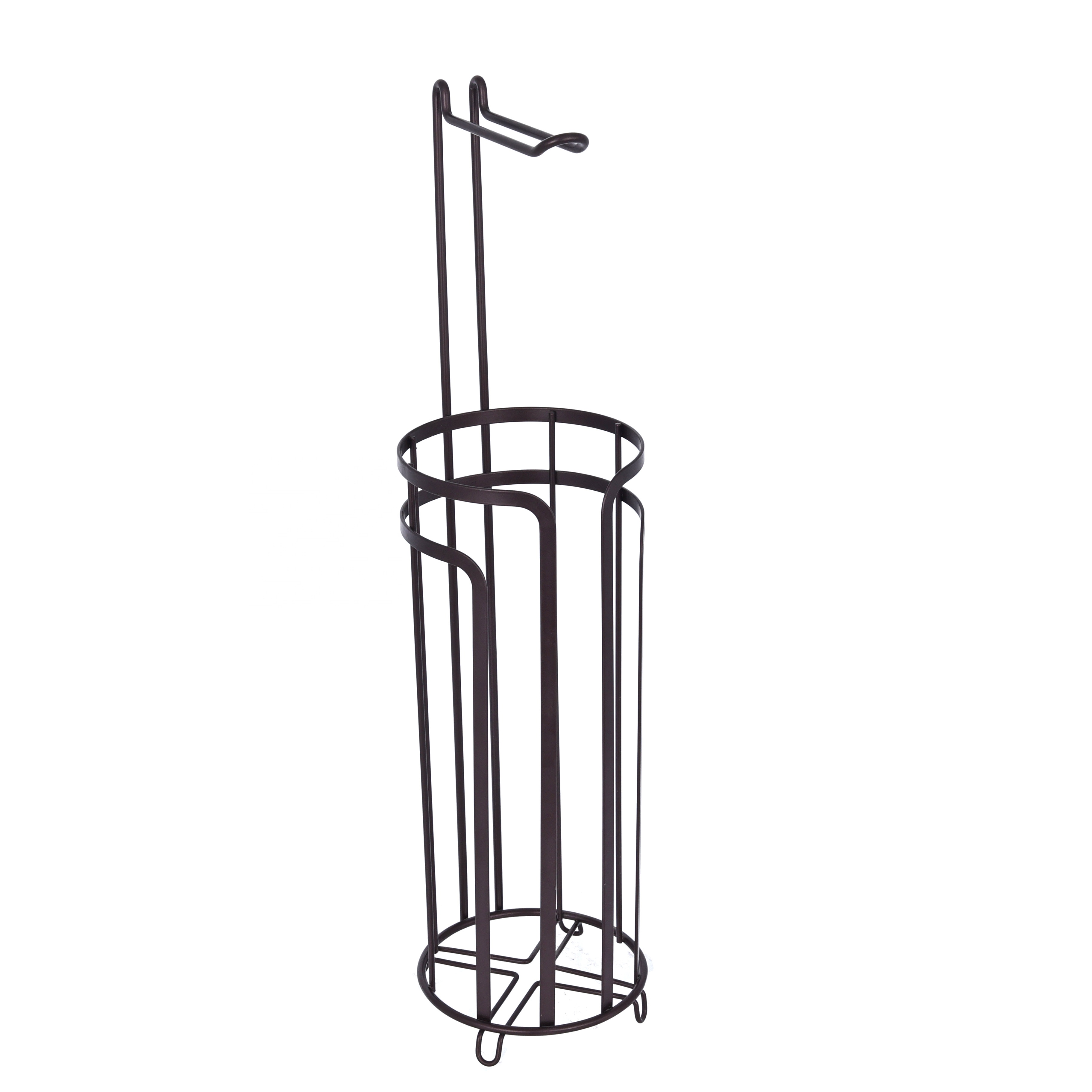 Factory Direct Sale Non-perforated Bathroom Tissue Holder Toilet Paper Box Storage Rack Wall-mounted Household