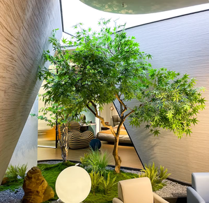 <span class=keywords><strong>Arbre</strong></span> artificiel en érable, grand centre commercial, hôtel, grande plante en pot, décoration d'<span class=keywords><strong>arbre</strong></span> artificiel, paysage de réalisation de souhaits - Product Image 1
