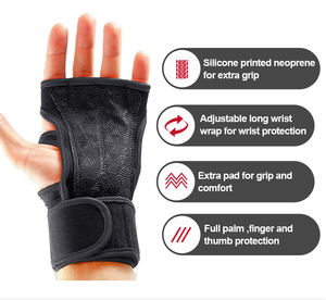 Gants de musculation pour la salle de <span class=keywords><strong>sport</strong></span>, manchons de genou de 7 mm, <span class=keywords><strong>ceinture</strong></span> de musculation lombaire - Product Image 5