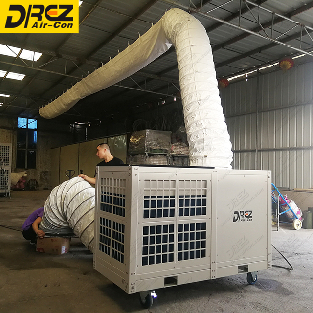 6 Ton 8 Hp Industrial Split Cabinet Air Conditioner with Eco-Friendly High Productivity 380V Duct Mount